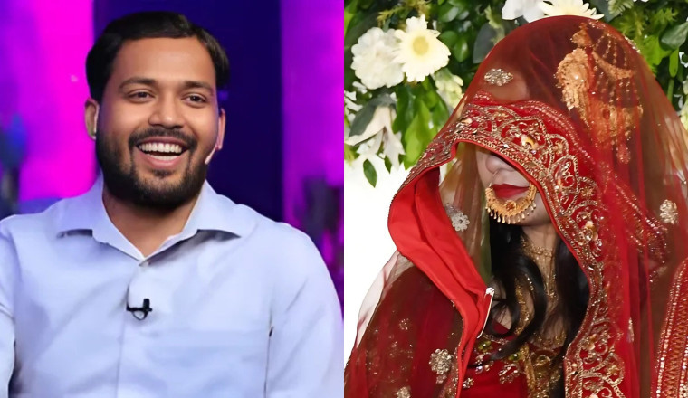 Khan Sir's Reception Photos Go Viral | Wife Shines in Traditional Ghungat Look