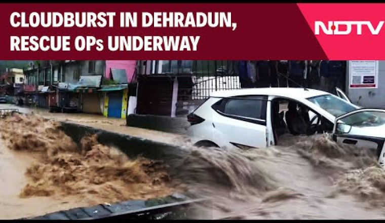 Dehradun Cloudburst: Houses and IT Park Submerged as Heavy Rain Triggers Flooding