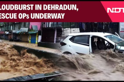 Dehradun Cloudburst: Houses and IT Park Submerged as Heavy Rain Triggers Flooding